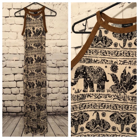 Rue21 Dresses & Skirts - 3/$20 SALE Maxi Dress Rue 21 Elephant